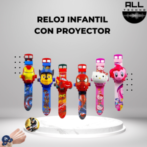 RELOJ INFANTIL CON PROYECTOR DE IMAGENES